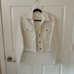White Corduroy Jacket